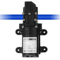 12V Water Pump with 2 Hose Clamps 123PSI Self Priming Sprayer Pump by DailySale