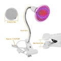 12W LED 360° Rotatable Plant Grow Light with Desk Clip by DailySale