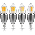 12W LED Candelabra Bulb Non-Dimmable 100-Watt Light Bulbs Equivalent by DailySale
