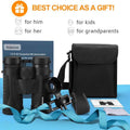 12x42 HD Binoculars for Adults with Universal Phone Adapter by DailySale
