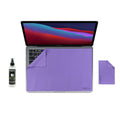 13" MacBook Pro Laptop Screen Protector Keyboard Cover & Cleaning Kit UnderWare Pac by ShaggyMax