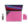 13" MacBook Pro Laptop Screen Protector Keyboard Cover & Cleaning Kit UnderWare Pac by ShaggyMax