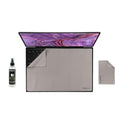 13" Laptop Screen Protector Keyboard Cover Microfiber & Cleaning Kit UnderWare Pac by ShaggyMax