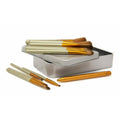 13-Piece: Lilt Beauty Makeup Brush Set with Brass Box by DailySale