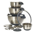 13-Piece: Wolfgang Puck Stainless Steel Mixing Bowl Set (Refurbished) by DailySale