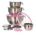 13-Piece: Wolfgang Puck Stainless Steel Mixing Bowl Set (Refurbished) by DailySale