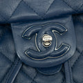 Chanel Navy Blue Matelasse Caviar Skin Backpack #1302 by Bolt Boutique