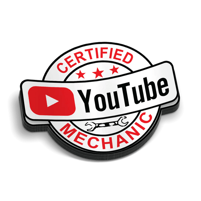 YT Mechanic Hard Hat Decal by Armed American Supply