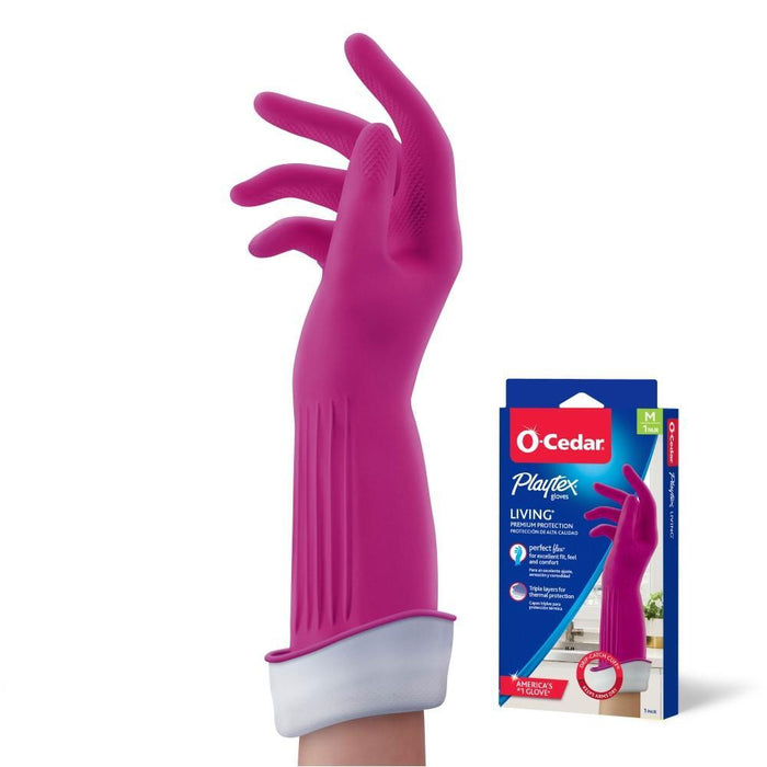 O-Cedar Glove, Reusable, Living, Medium by Pasteur Pharmacy