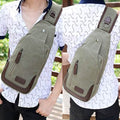 Canvas Shoulder Sling Bag - Assorted Colors by DailySale