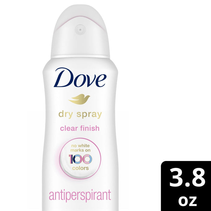 Dove Advanced Care Dry Spray Invisible Clear Finish Antiperspirant Deodorant, 3.8 Oz by Pasteur Pharmacy