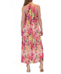julia jordan Womens Printed Twisted Halter-Neck Maxi Dress, Size XL by Vanessa Jane