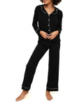 Adore Me Womens Matilda Long Sleeve Top and Pants Pajama Set by Vanessa Jane