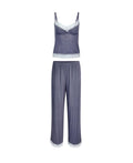 Adore Me Plus Size Suzanna Pajama Cami and Pants Set - Dark Grey, 3X by Vanessa Jane
