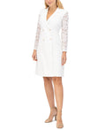 Vince Camuto Womens Signature Stretch Lace Tuxedo Dress - Ivy, Size 14 by Vanessa Jane