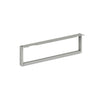HON Voi O-Leg Support for Low Credenza, 2 x 29.75 x 7, Platinum Metallic