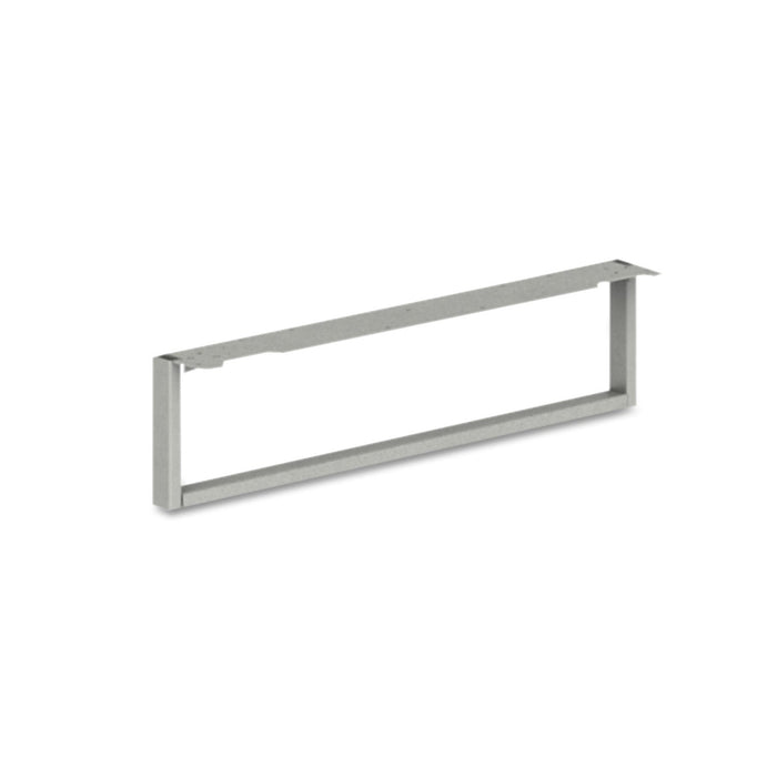 HON Voi O-Leg Support for Low Credenza, 2 x 29.75 x 7, Platinum Metallic