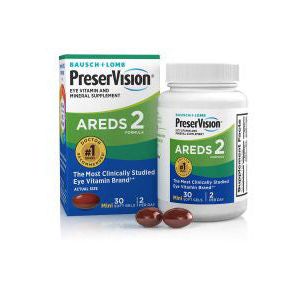 Bausch + Lomb Preservision Areds 2 30 Mini SoftGels Eyes 03/2024 by Pasteur Pharmacy