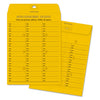 Quality Park Brown Kraft Redi-Tac Box-Style Interoffice Envelope, #97, Two-Sided Three-Column Format, 10 x 13, Brown Kraft, 100/Box