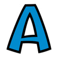 TREND Ready Letters Playful Combo Set, Blue, 4"h, 216/Set