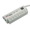 APC SurgeArrest Personal Power Surge Protector, 7 AC Outlets, 6 ft Cord, 240 J, Beige
