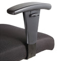 OIF Big/Tall Swivel/Tilt Mid-Back Chair, Supports Up to 450 lb, 19.29" to 23.22" Seat Height, Black