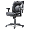 OIF Executive Swivel/Tilt Chair, Supports Up to 250 lb, 16.93" to 20.67" Seat Height, Black