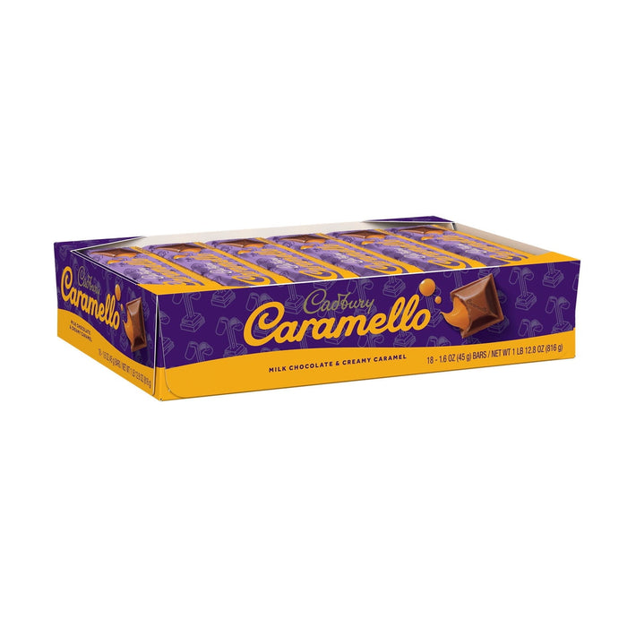 Cadbury Caramello Candy Bars - 18ct Display Box by Pasteur Pharmacy