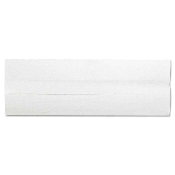 General Supply C-Fold Towels, 11 x 10.13, White, 200/Pack, 12 Packs/Carton