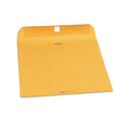 Quality Park Clasp Envelope, 28 lb Bond Weight Kraft, #97, Square Flap, Clasp/Gummed Closure, 10 x 13, Brown Kraft, 250/Carton