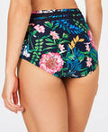Tommy Hilfiger Carnival Rosa Floral Mesh High-Waist Bikini Bottoms by Vanessa Jane