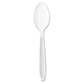 Dart Impress Heavyweight Polystyrene Cutlery, Teaspoon, White, 1000/Carton