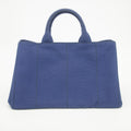 Prada Cobalt Large Canapa Logo Tote #1368 by Bolt Boutique