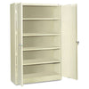 Tennsco Assembled Jumbo Steel Storage Cabinet, 48w x 24d x 78h, Putty