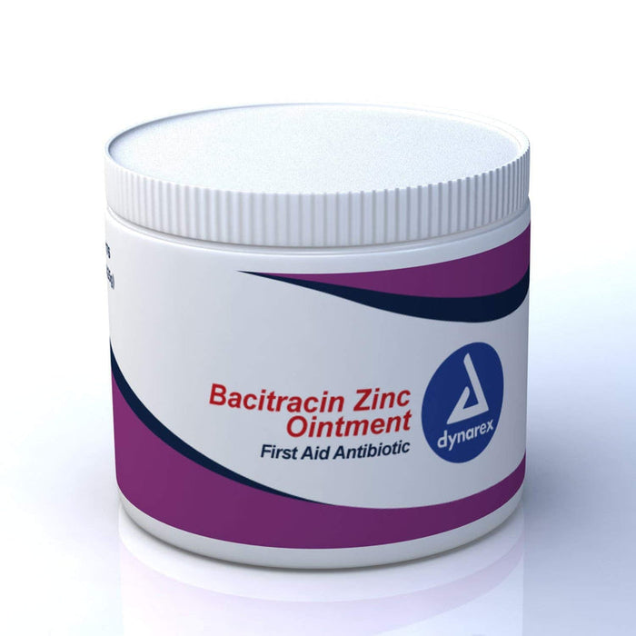 Dynarex Bacitracin Zinc First Aid Antibiotic Ointment 15 Ounce Jar by Pasteur Pharmacy