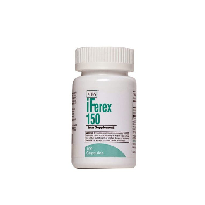 Ziks Ferrex 150 Iron Complex Capsules by Pasteur Pharmacy