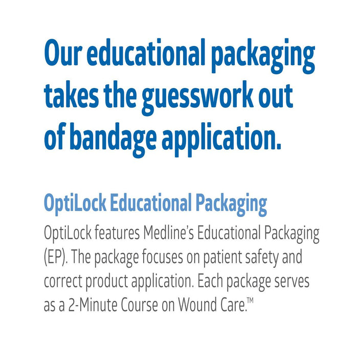Medline OptiLock Nonadhesive Super Absorbent Wound Dressings by Pasteur Pharmacy
