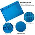 13.8" X 9.8" Magnetic Soldering Silicone Heat Insulation Mat by DailySale
