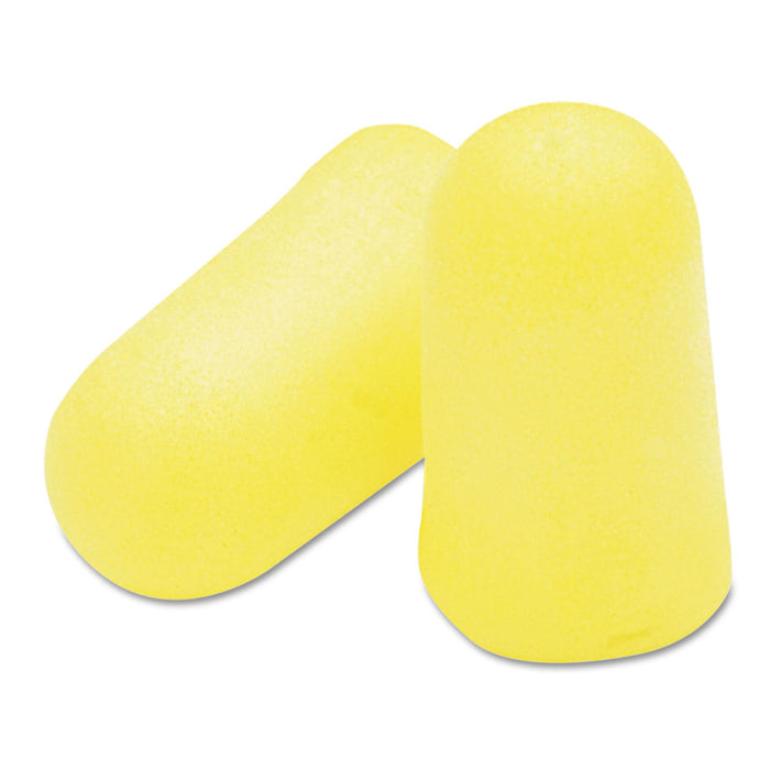 3M E-A-R TaperFit 2 Self-Adjusting Earplugs, Cordless, Foam, Yellow, 200 Pairs