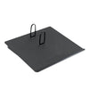 Universal Recycled Plastic #17 Calendar Holder, 3.5 x 6.5, Black