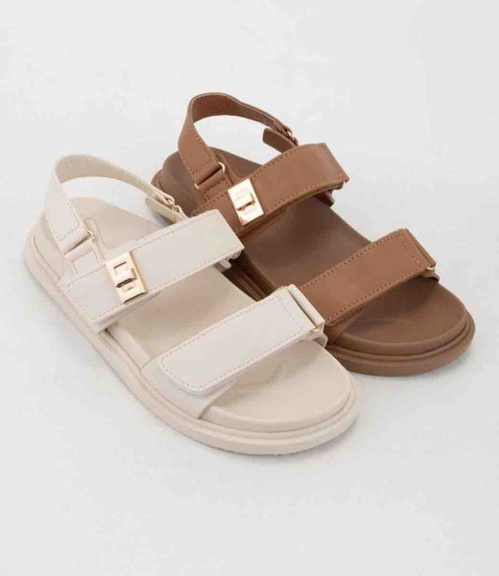 Mayara Slingback Sandal - Bone by Boutique 23