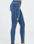 Distressed Ankle Skinny Jeans by Boutique 23
