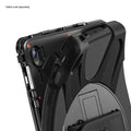 Samsung Galaxy Tab S10 FE+ Case - Heavy-Duty Hand Strap | Raider X Series by Zerodamage Sahara Case LLC