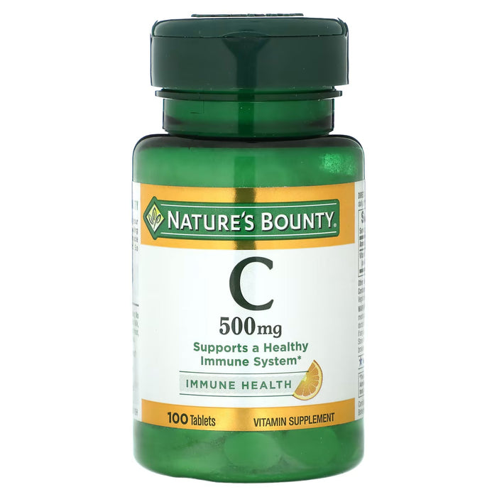 Vitamin C Tablets 500 mg – Unit Dose Blister Pack (100 Tablets) by Pasteur Pharmacy