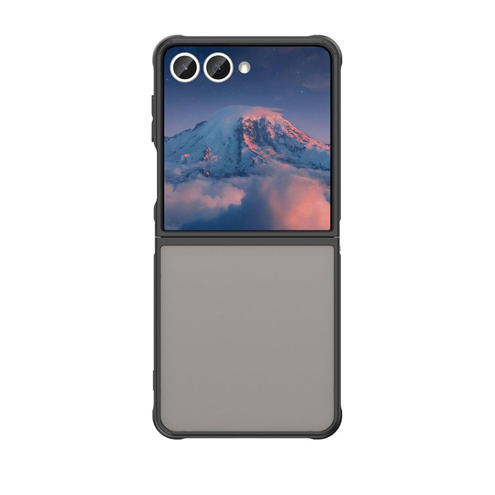 Samsung Galaxy Z Flip7 Semi Transparent Case - Anti-Slip Grip, Slim Design | Venture Series by Zerodamage Sahara Case LLC