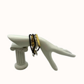 Lucky Brand Two-Tone Leather Layer Chain Bracelet by Vanessa Jane