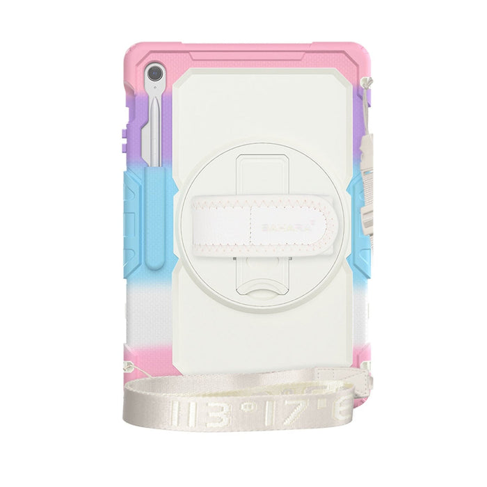 Samsung Galaxy Tab S10 FE+ Kid Proof Case - Heavy-Duty, Hand Strap | Wander Series by Zerodamage Sahara Case LLC
