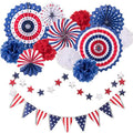 14-Piece: Patriotic Party Decorations Set by DailySale