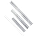 14-Piece: Stainless Steel Straw Set by DailySale
