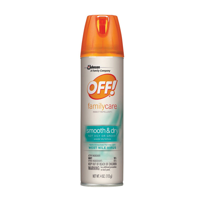 Off! Family Care Smooth & Dry Insect Repellent Aerosol Spray by Pasteur Pharmacy
